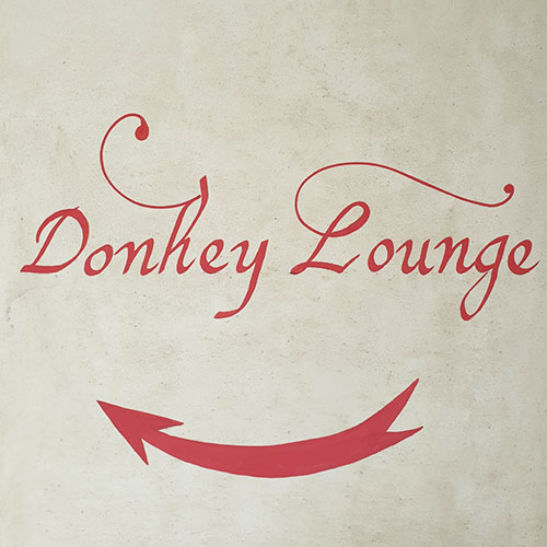 donkey lounge mural
